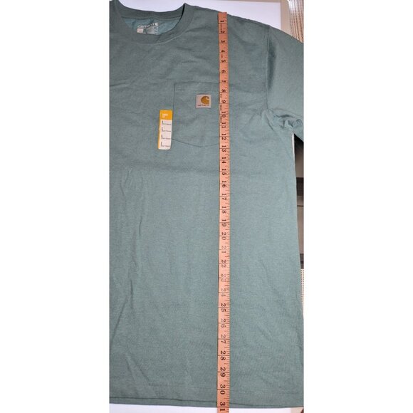 Men's Carhartt  Mens T-Shirt Fit Loose Short Sleeve Pocket T-Shirt Size Large - Picture 9 of 11